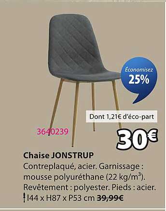 Chaise JONSTRUP