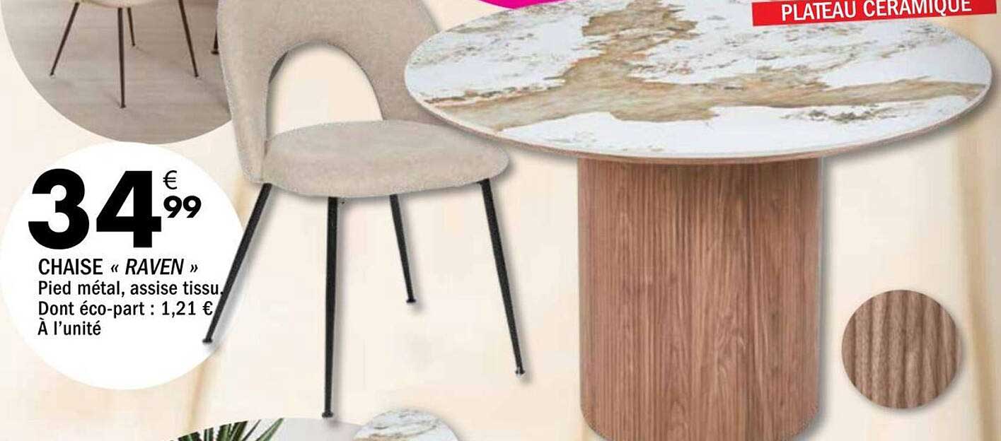 CHAISE « RAVEN »