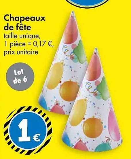 Chapeaux de fête