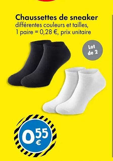 Chaussettes de sneaker