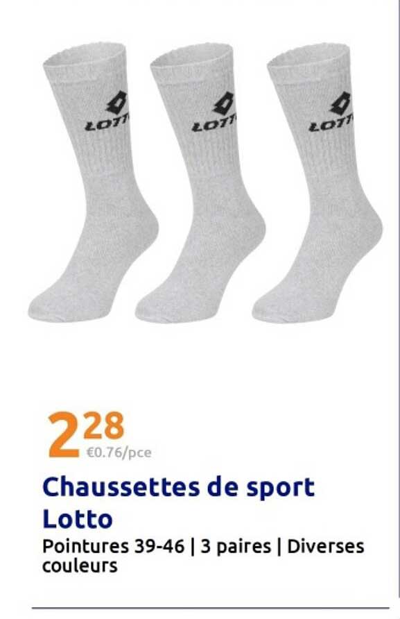 Chaussettes de sport Lotto