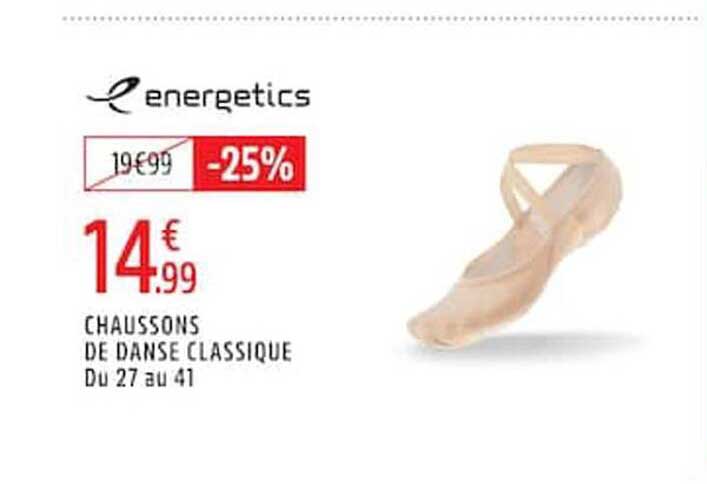 CHAUSSONS DE DANSE CLASSIQUE Du 27 au 41