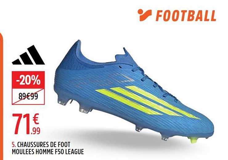 CHAUSSURES DE FOOT MOULEES HOMME F50 LEAGUE