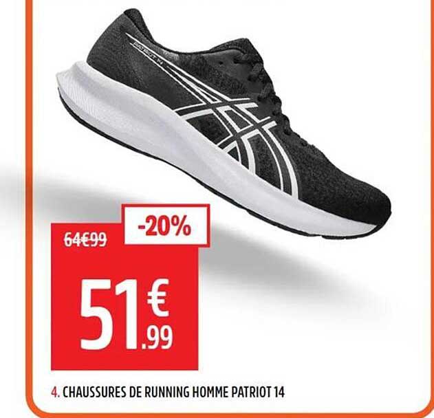 CHAUSSURES DE RUNNING HOMME PATRIOT 14
