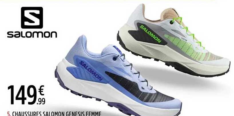 CHAUSSURES SALOMON GENESIS FEMME