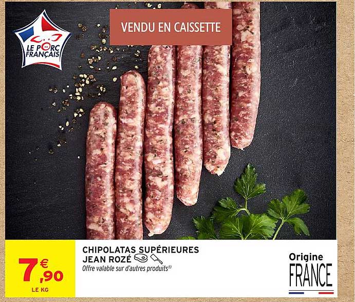 CHIPOLATAS SUPÉRIEURES JEAN ROZÉ