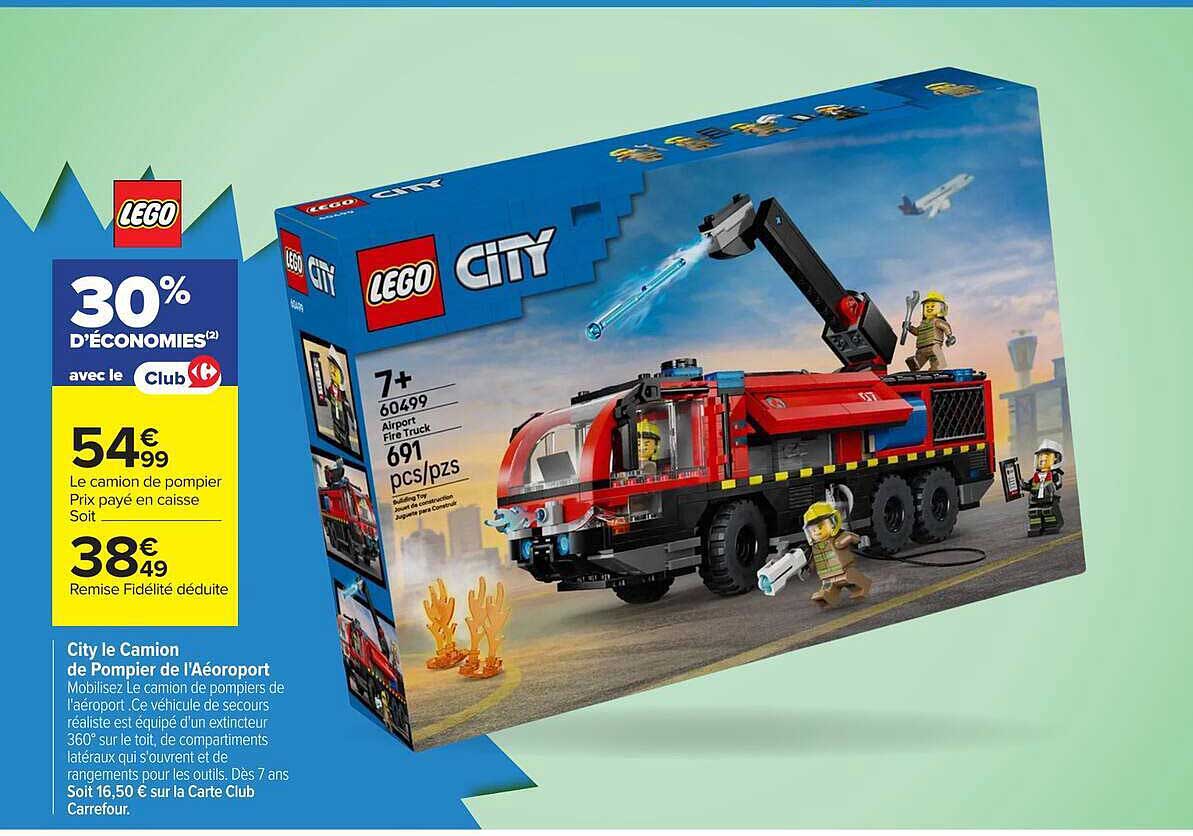 City le Camion de Pompier de l'Aéroport