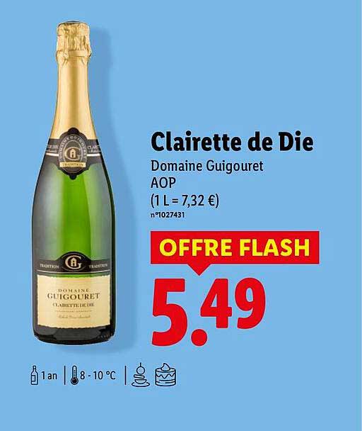 Clairette de Die Domaine Guigouret AOP