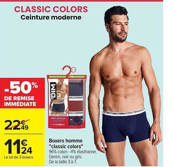 CLASSIC COLORS
Ceinture moderne