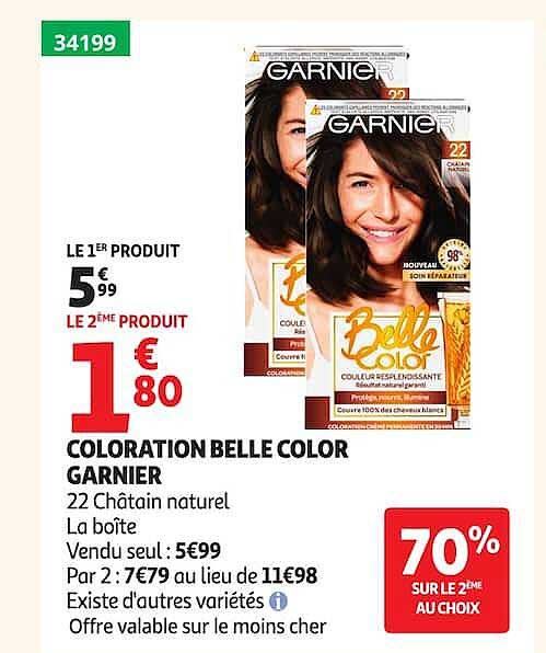 COLORATION BELLE COLOR GARNIER