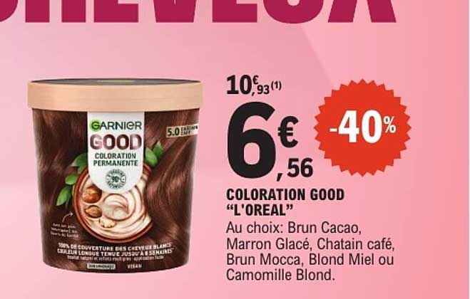 COLORATION GOOD "L'OREAL"