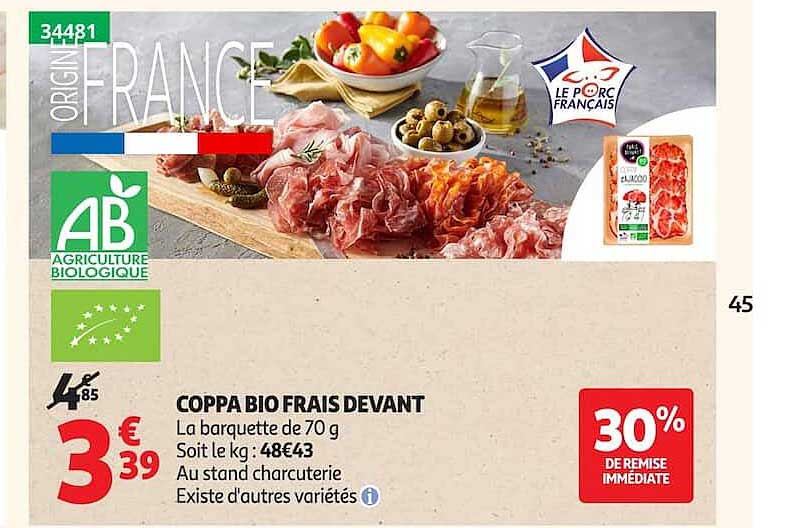 COPPA BIO FRAIS DEVANT