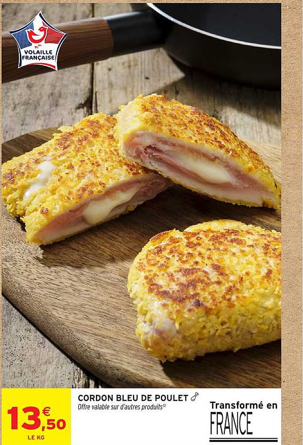 CORDON BLEU DE POULET