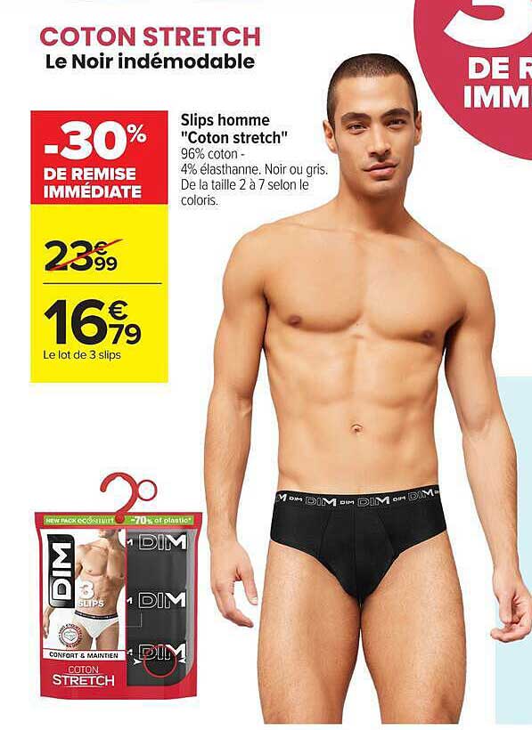 COTON STRETCH Le Noir indémodable