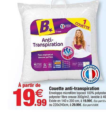 Couette anti-transpiration