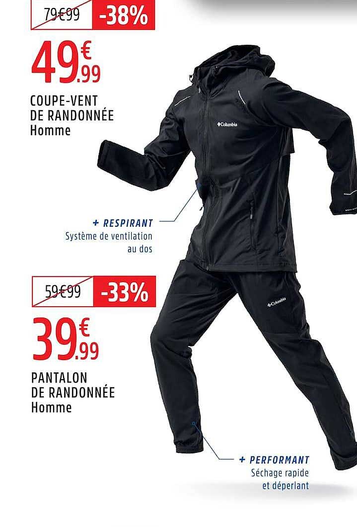 COUPE-VENT DE RANDONNÉE Homme