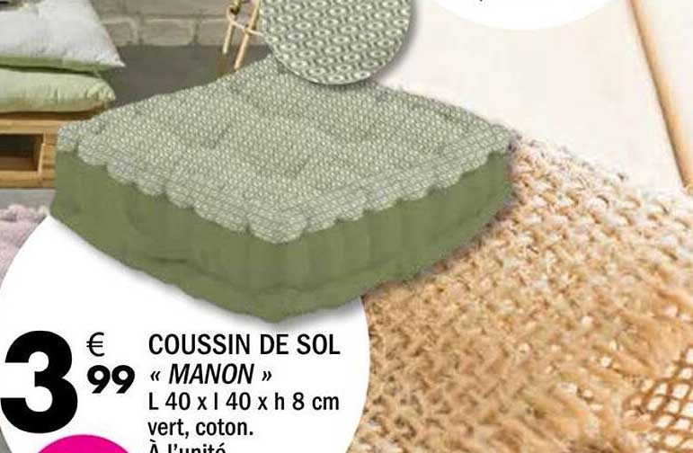 COUSSIN DE SOL « MANON »