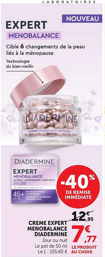 CREME EXPERT MENOBALANCE DIADERMINE