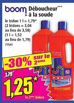 Déboucheur*** à la soude