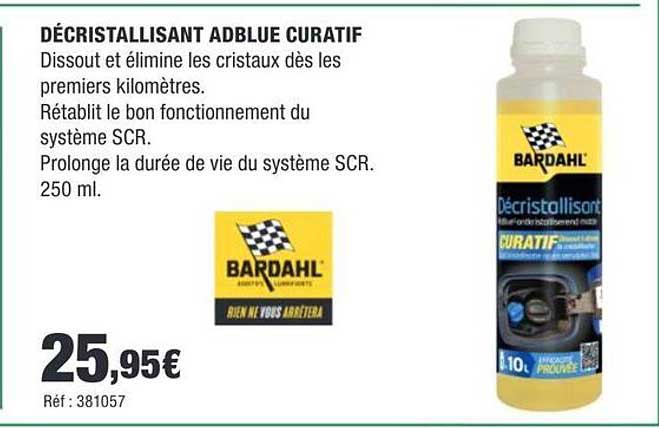 DÉCRISTALLISANT ADBLUE CURATIF