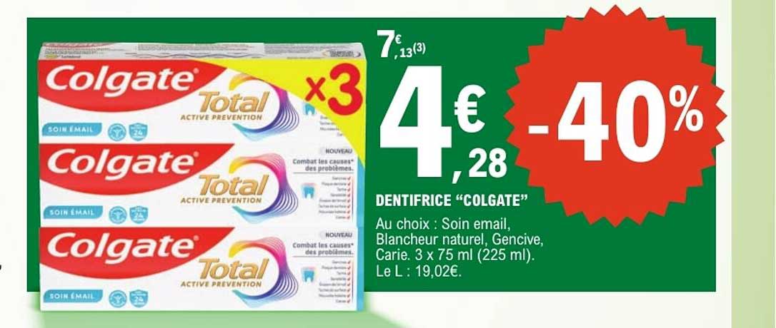 DENTIFRICE “COLGATE”