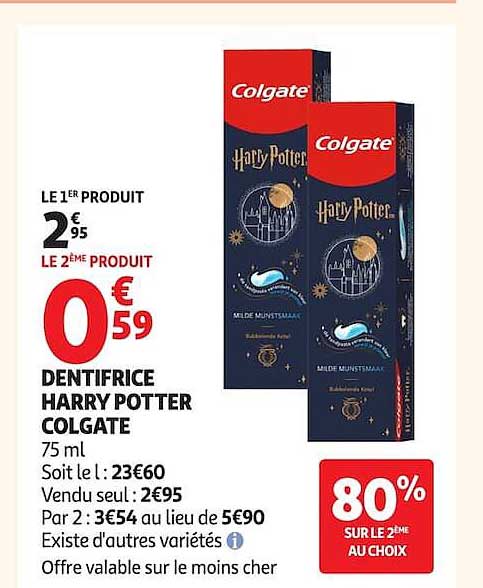 DENTIFRICE HARRY POTTER COLGATE