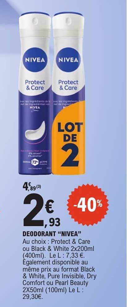 DEODORANT “NIVEA”