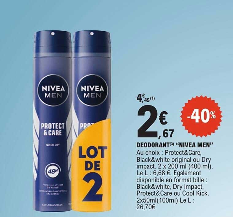 DEODORANT(3) «NIVEA MEN»