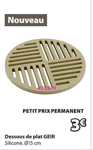 Dessous de plat GEIR