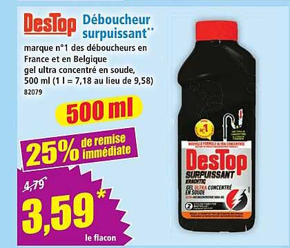 DesTop Déboucheur surpuissant**