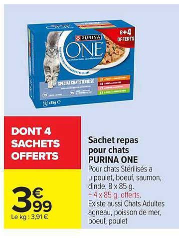 DONT 4 SACHETS OFFERTS