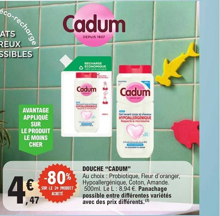 DOUCHE “CADUM”