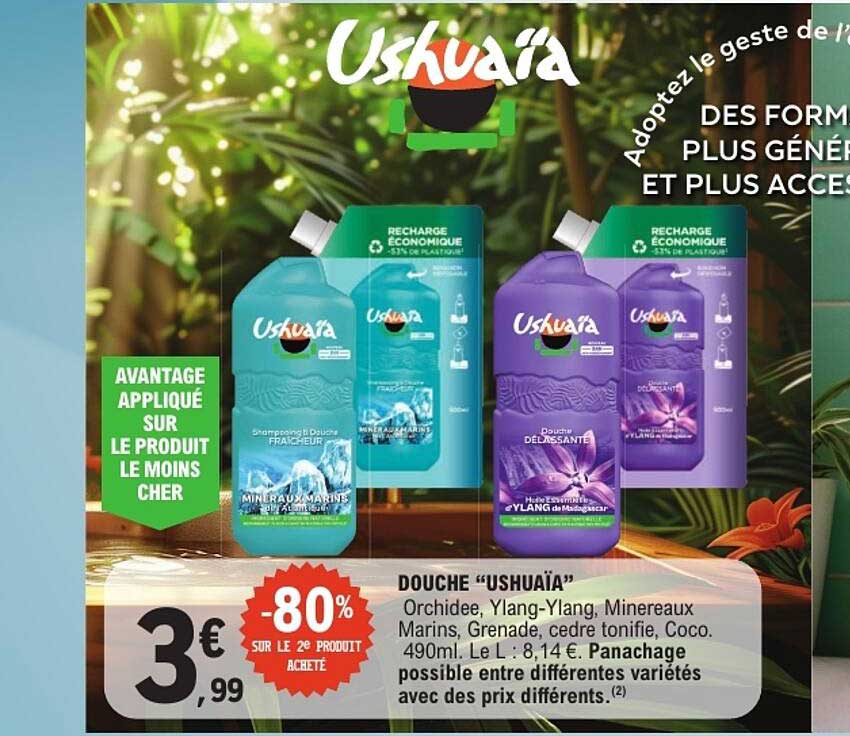 DOUCHE “USHUAÏA”