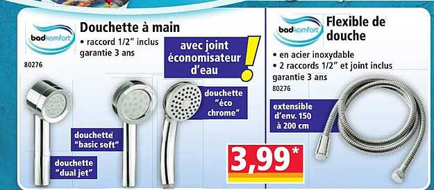 Douchette à main