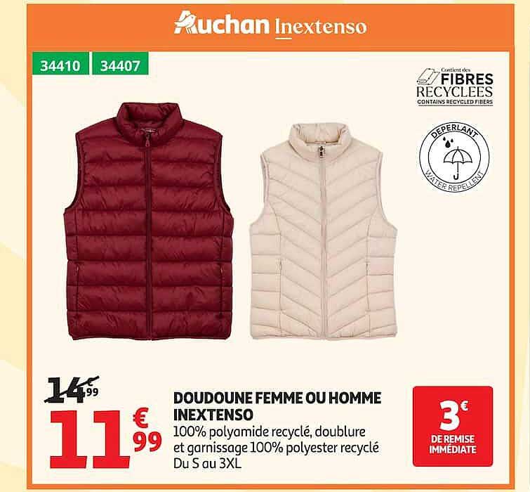 DOUDOUNE FEMME OU HOMME INEXTENSO