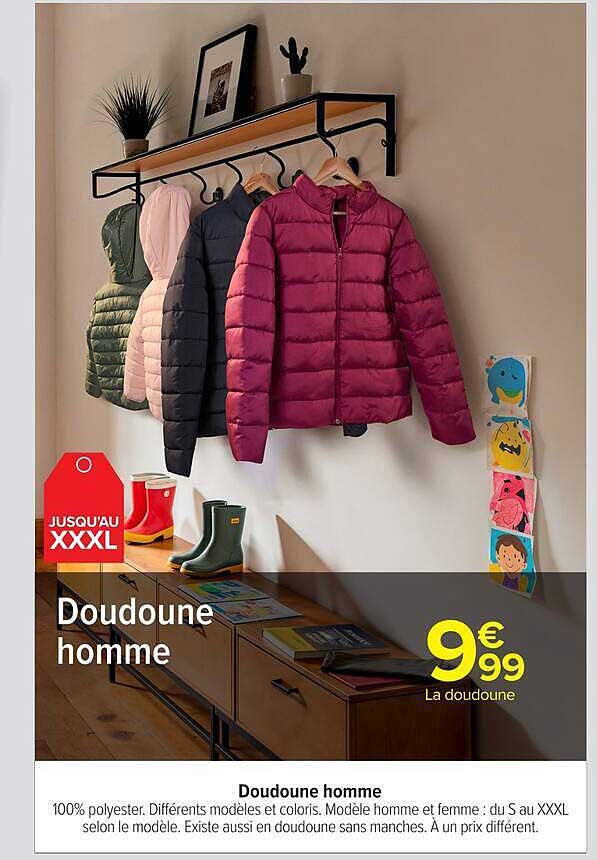 Doudoune homme