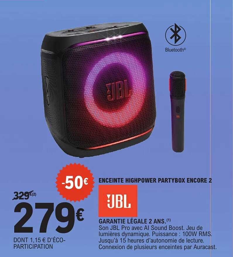 ENCEINTE HIGHPOWER PARTYBOX ENCORE 2