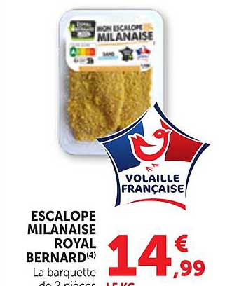 ESCALOPE MILANAISE ROYAL BERNARD(4)