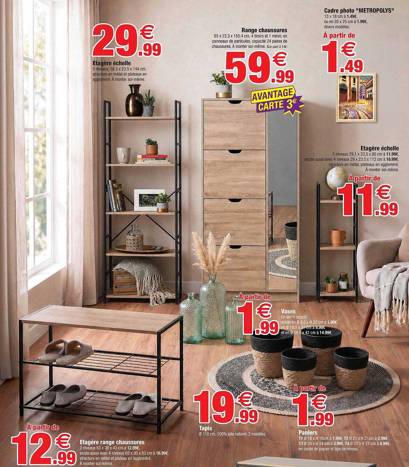 Etagère échelle