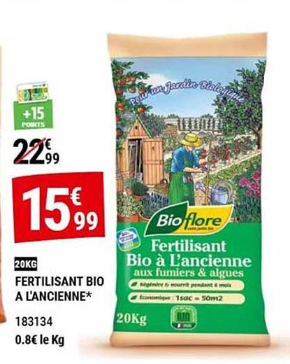 FERTILISANT BIO A L ANCIENNE*