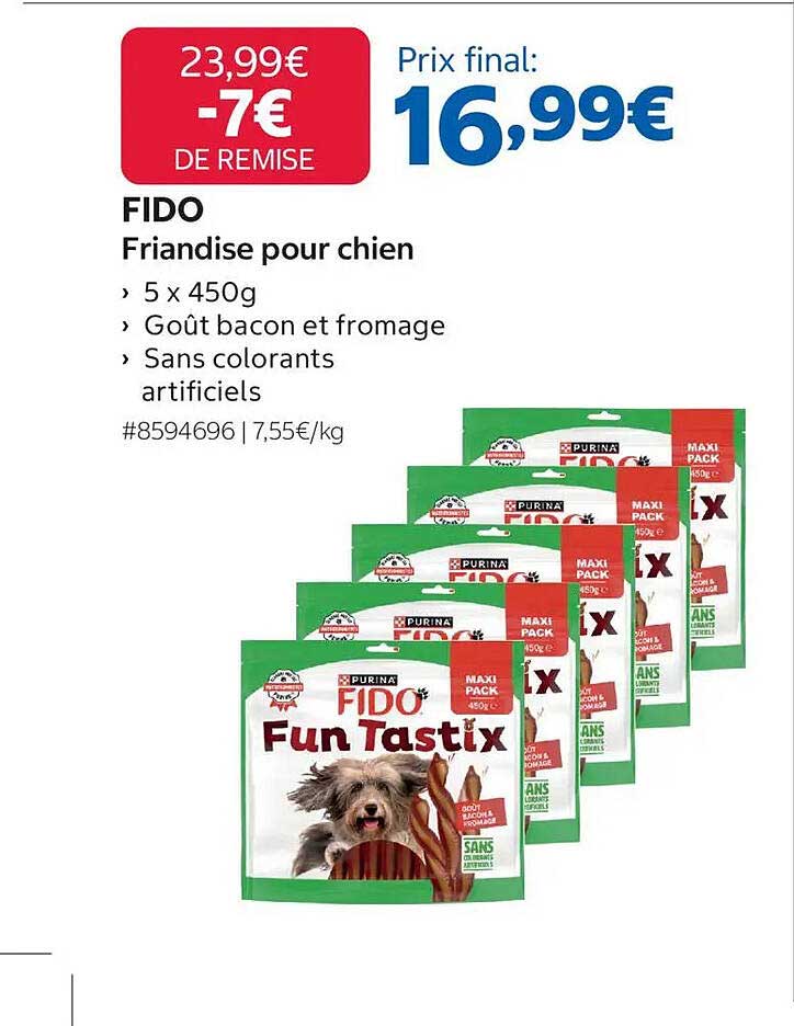 FIDO Friandise pour chien