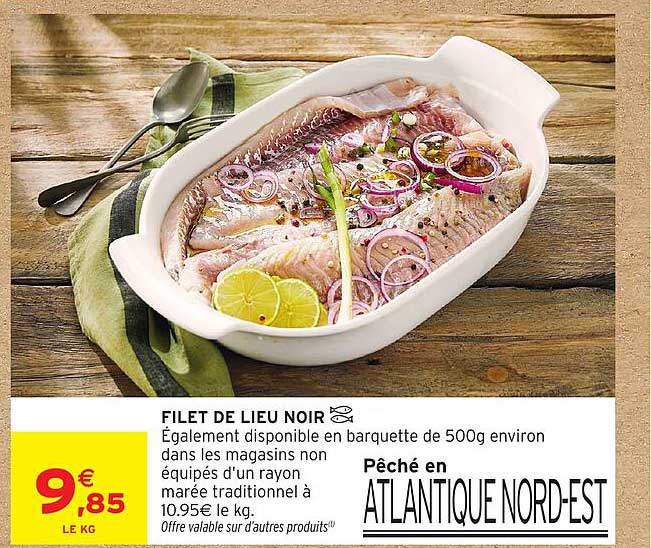 FILET DE LIEU NOIR