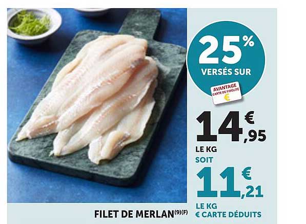 FILET DE MERLAN(9)(F)