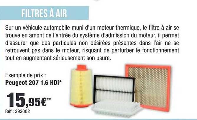 FILTRES À AIR