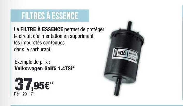 FILTRES À ESSENCE