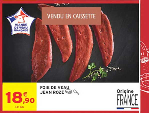 FOIE DE VEAU JEAN ROZÉ
