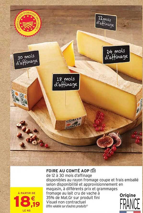FOIRE AU COMTÉ AOP