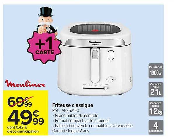 Friteuse classique