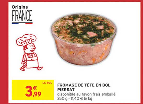 FROMAGE DE TÊTE EN BOL PIERRAT