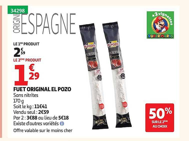 FUET ORIGINAL EL POZO